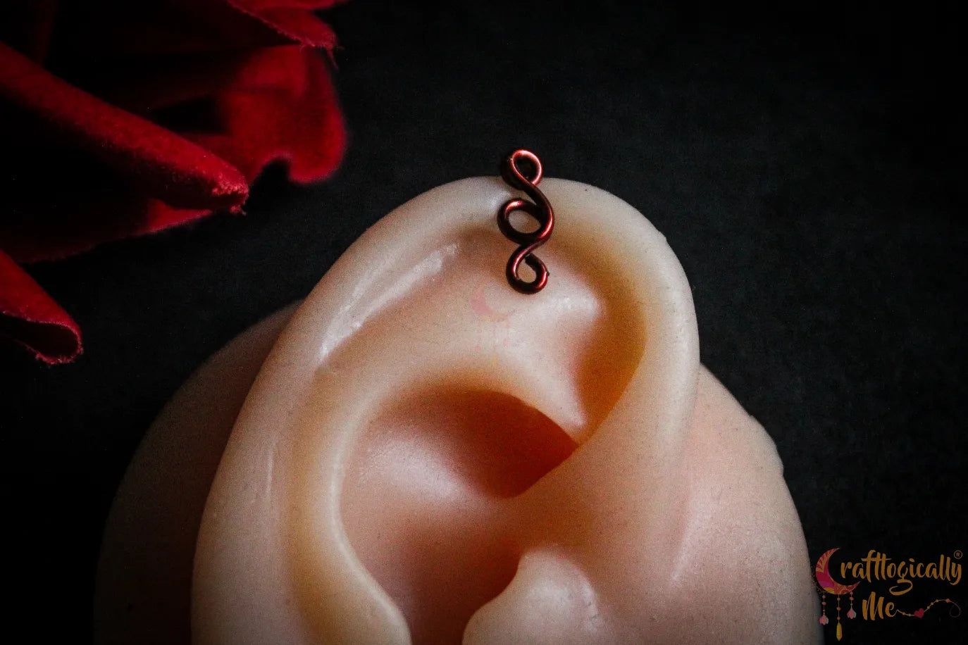 Triple Loop Ear Cuff – Handmade Anti-Tarnish Copper Jewelry