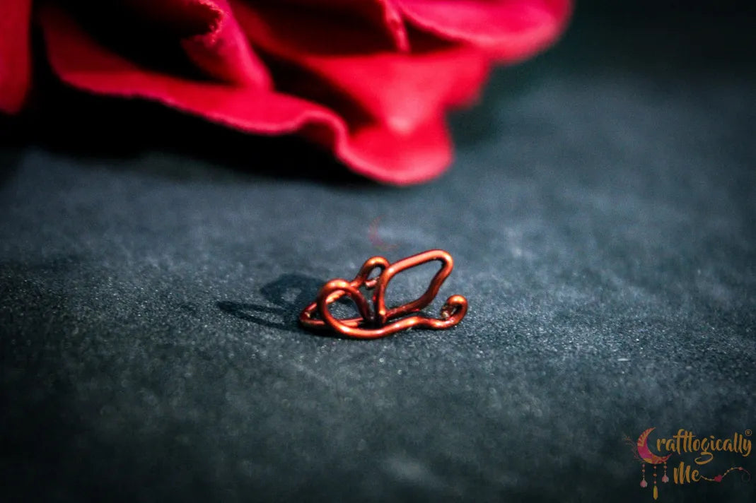 Butterfly Ear Cuff – Handmade Anti-Tarnish Copper Jewelry
