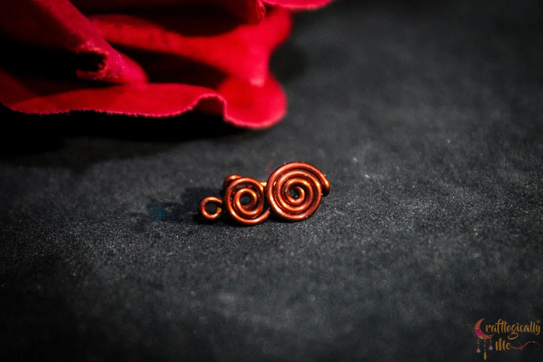 Swirl It Up Ear Cuff – Handmade Anti-Tarnish Copper Jewelry