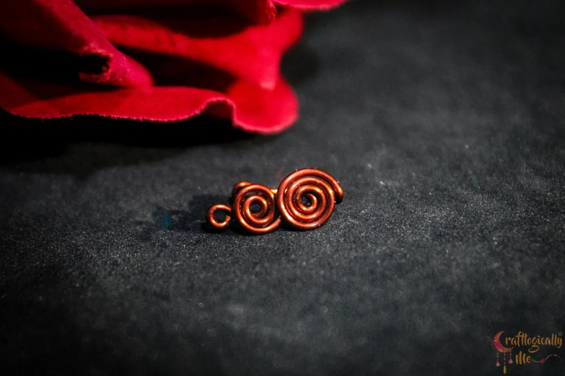 Swirl It Up Ear Cuff – Handmade Anti-Tarnish Copper Jewelry
