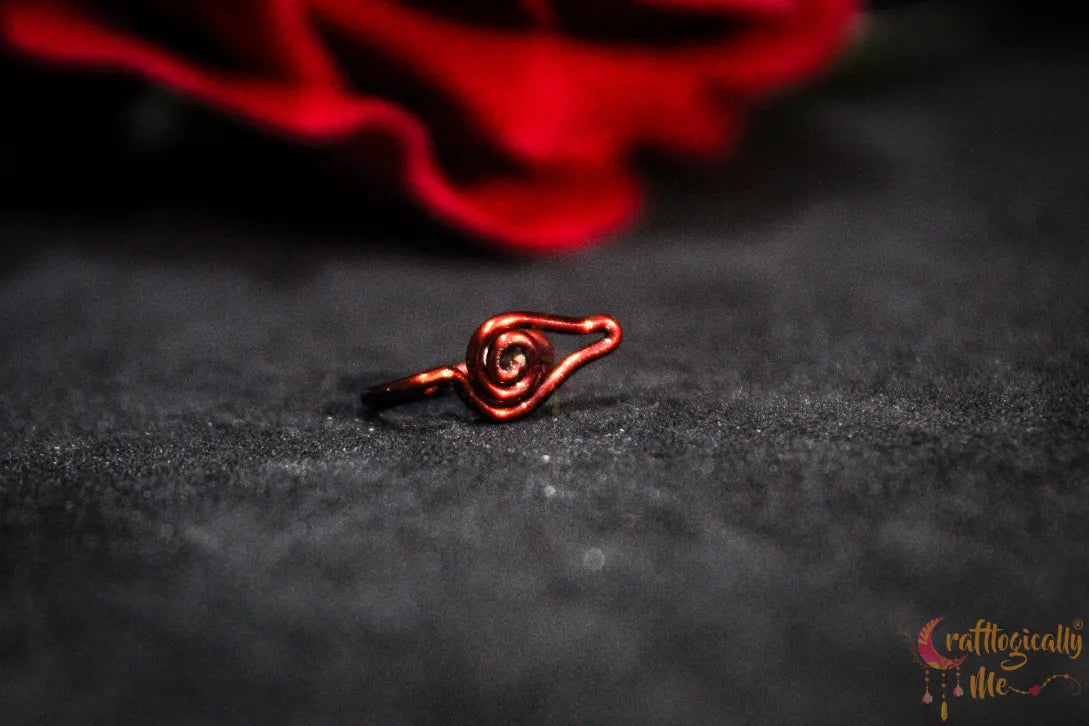 Spiral Comet Ear Cuff – Handmade Anti-Tarnish Copper Jewelry