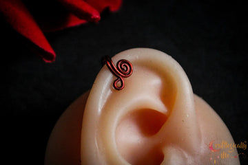 Flourish Ear Cuff – Handmade Anti-Tarnish Copper Jewelry