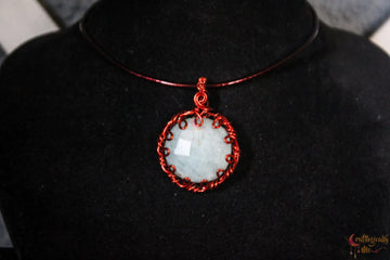 Aquamarine 4-in-1 Gemstone Necklace | Anti-Tarnish Copper Jewelry