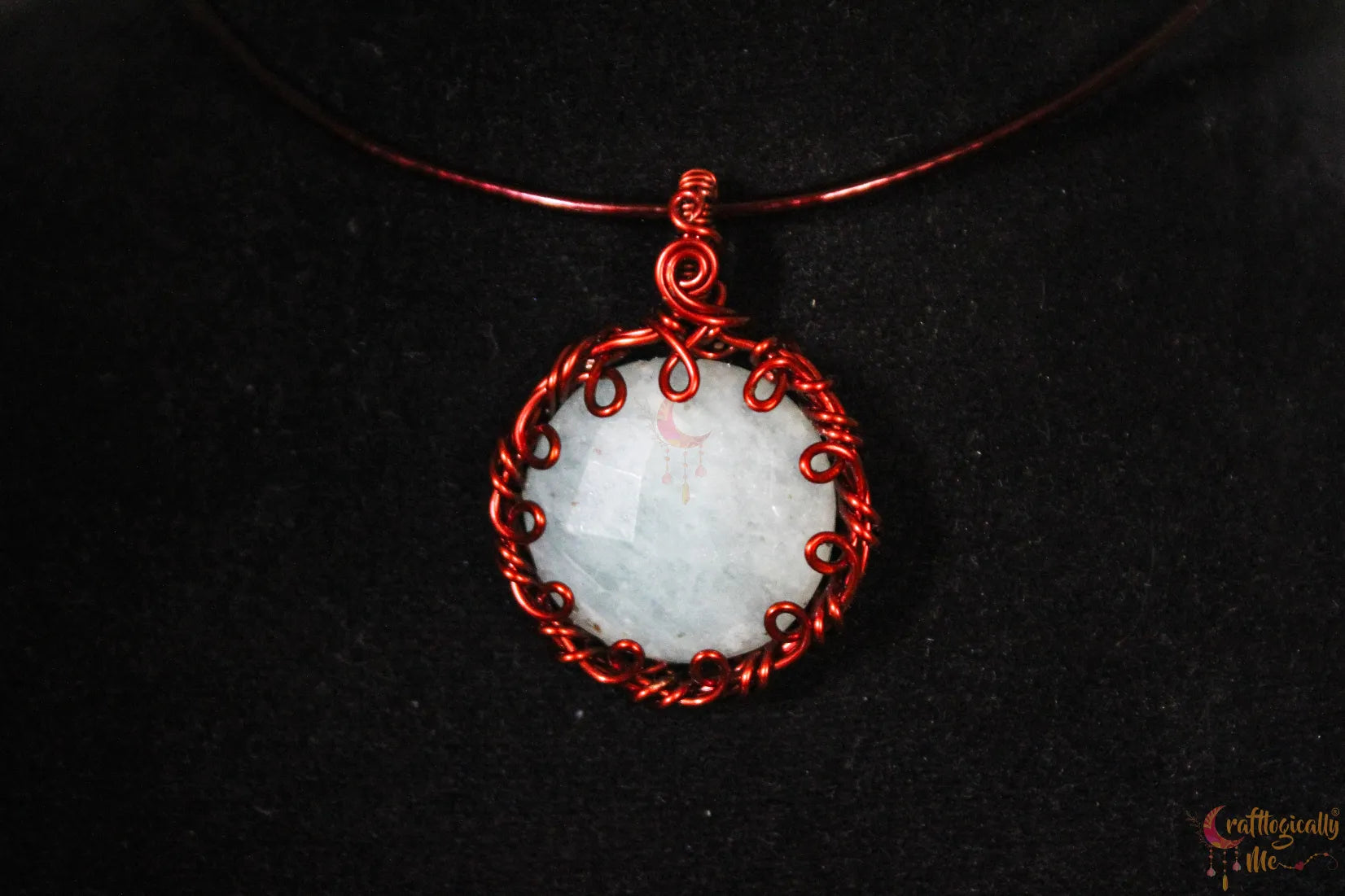 Aquamarine 4-in-1 Gemstone Necklace | Anti-Tarnish Copper Jewelry