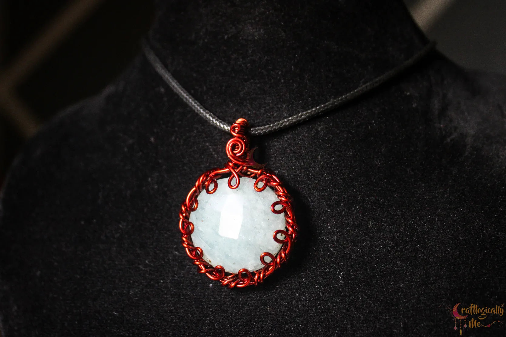 Aquamarine 4-in-1 Gemstone Necklace | Anti-Tarnish Copper Jewelry