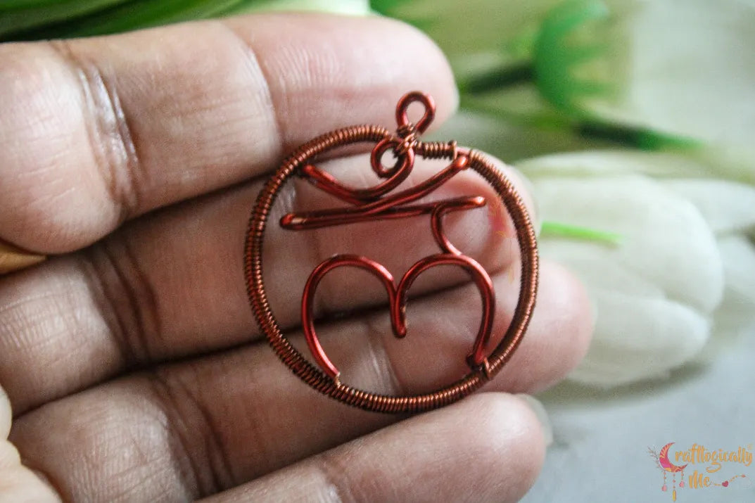 Root Chakra Pendant – LAM Symbol Handmade Meditation Jewelry