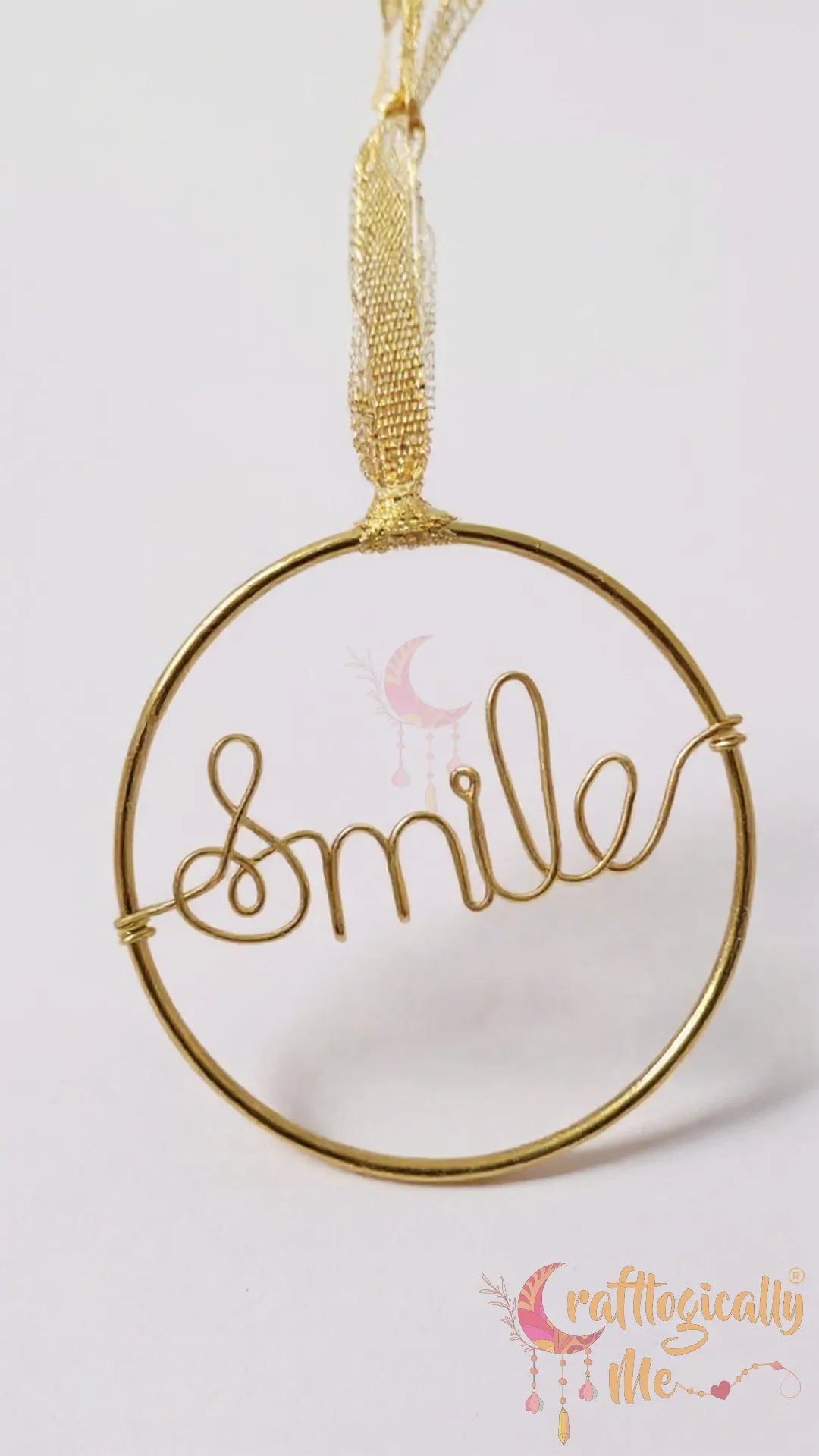 Personalized Wire Name Car Hanging – Custom Handmade Car Accessory
