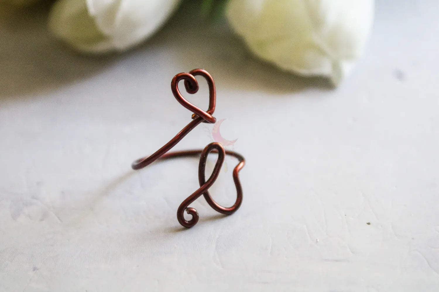 Adjustable Initial Ring – Personalized Jewelry