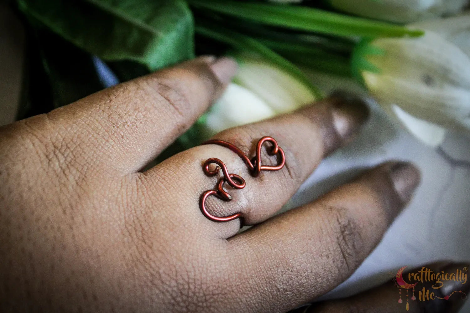 Adjustable Initial Ring – Personalized Jewelry