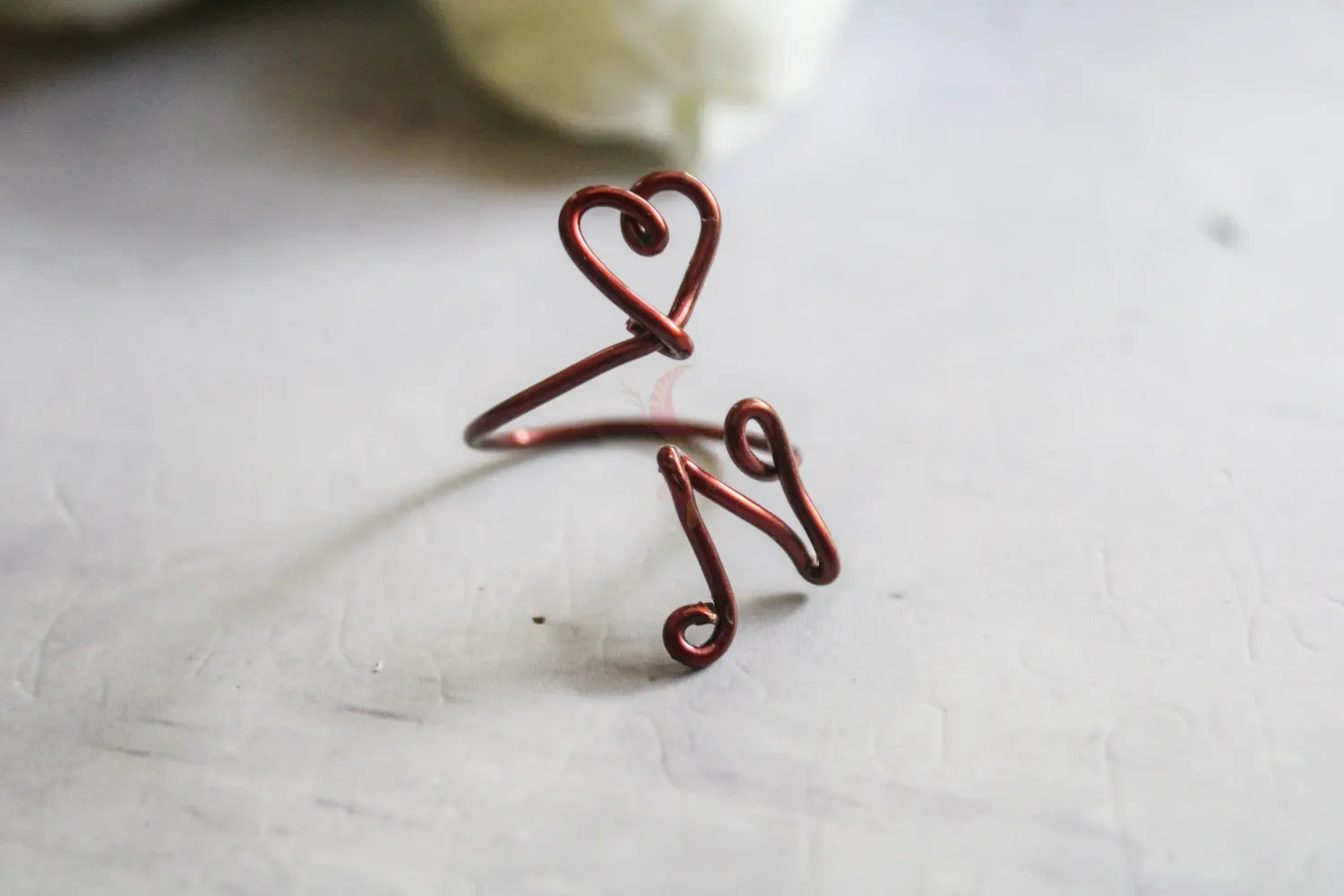 Adjustable Initial Ring – Personalized Jewelry