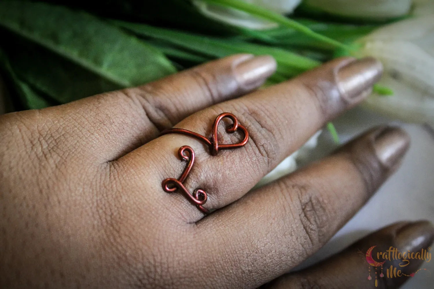 Adjustable Initial Ring – Personalized Jewelry