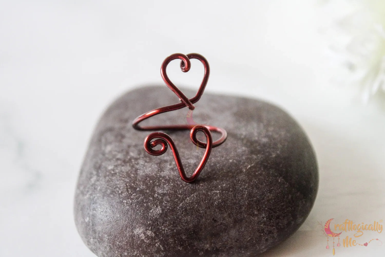 Adjustable Initial Ring – Personalized Jewelry