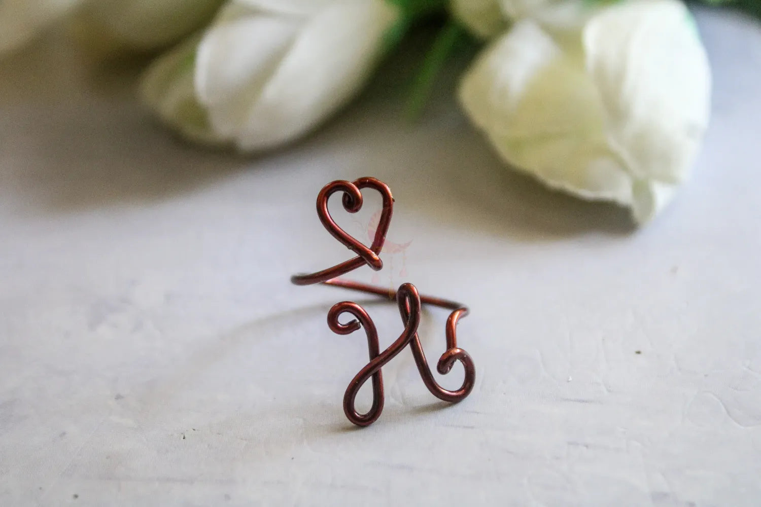 Adjustable Initial Ring – Personalized Jewelry