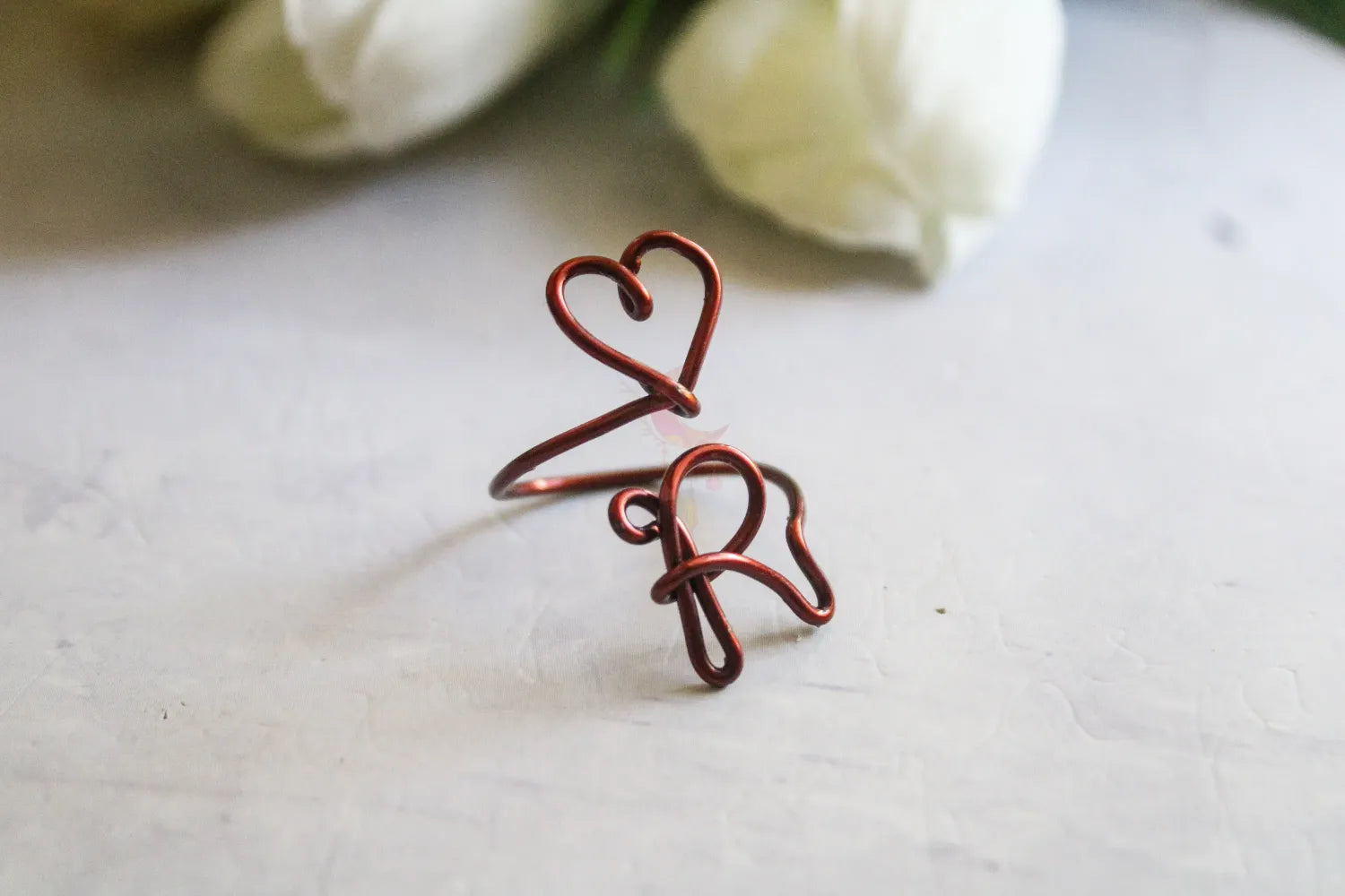 Adjustable Initial Ring – Personalized Jewelry