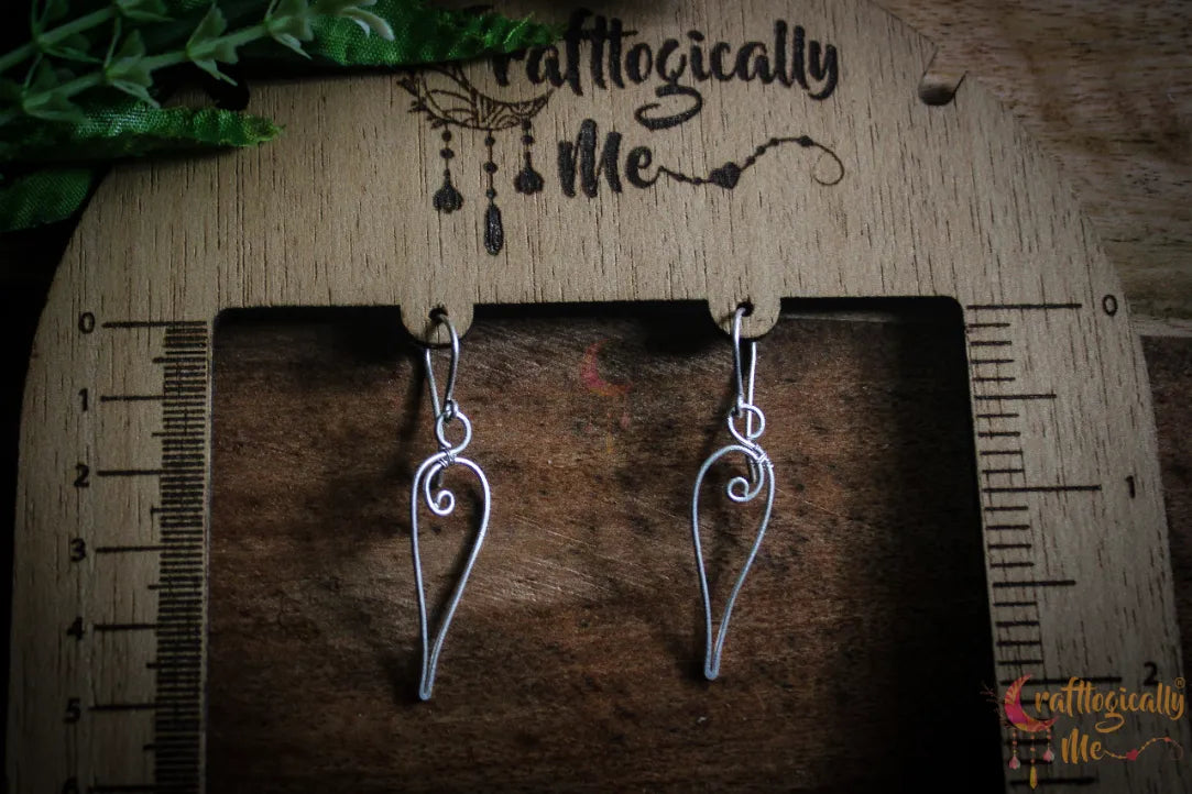 Silver Long Drop Earrings – Fine Silver Handmade Jewelry
