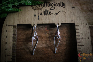 Silver Long Drop Earrings – Fine Silver Handmade Jewelry